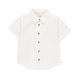Camisa lino manga corta de niño