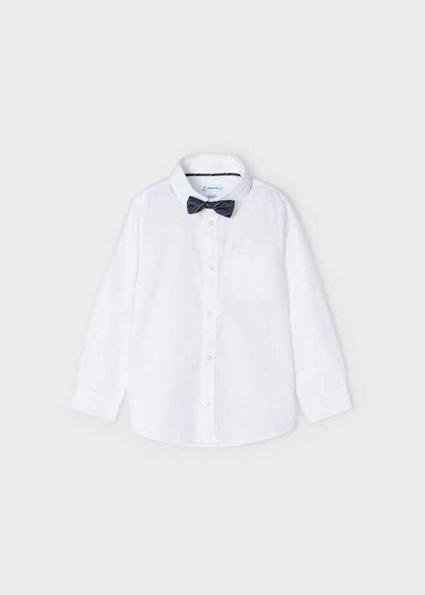 Camisa m/l pajarita