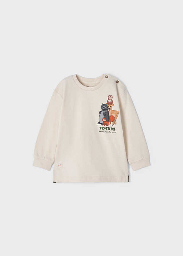 Camiseta m/l forest friends