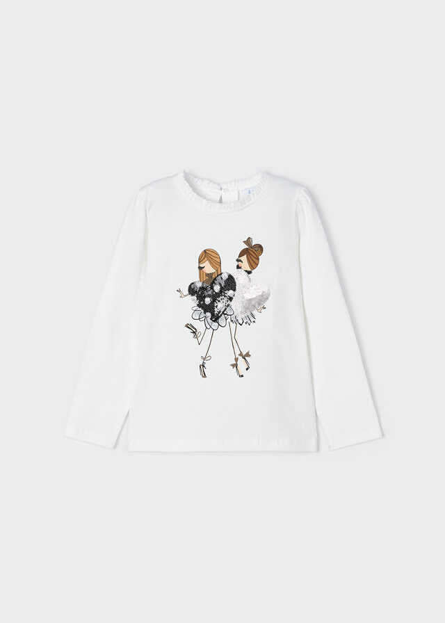 Camiseta m/l grafica