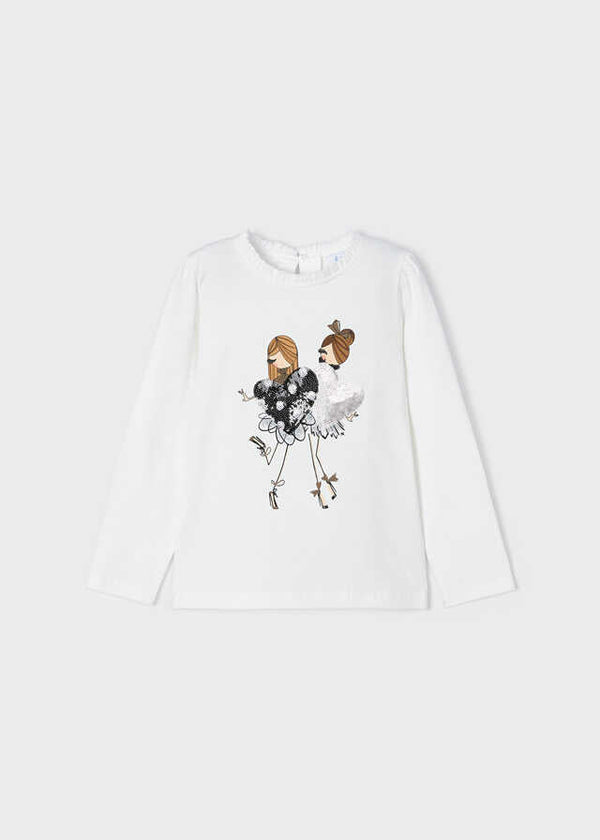 Camiseta m/l grafica