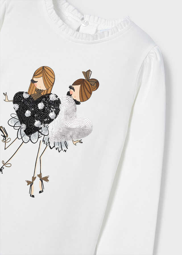 Camiseta m/l grafica