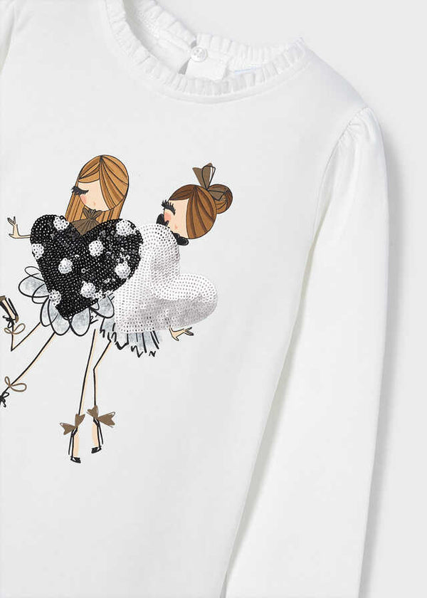 Camiseta m/l grafica