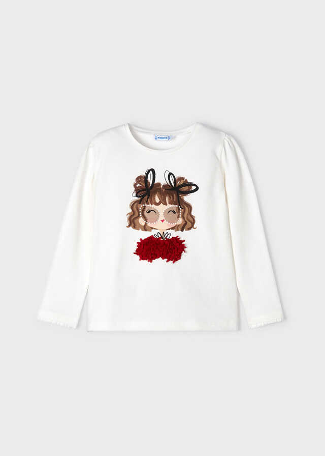 Camiseta m/l grafica 4026
