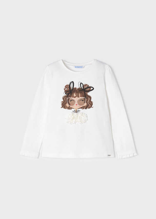 Camiseta m/l grafica