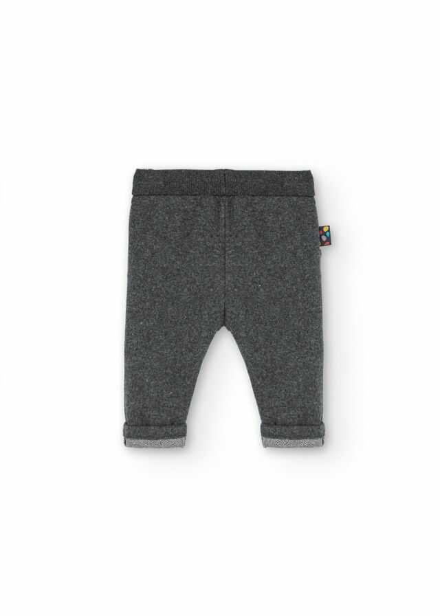 Conjunto sudadera felpa estampada y pantalon franela punto