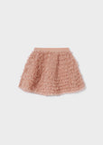 ruffled skirt