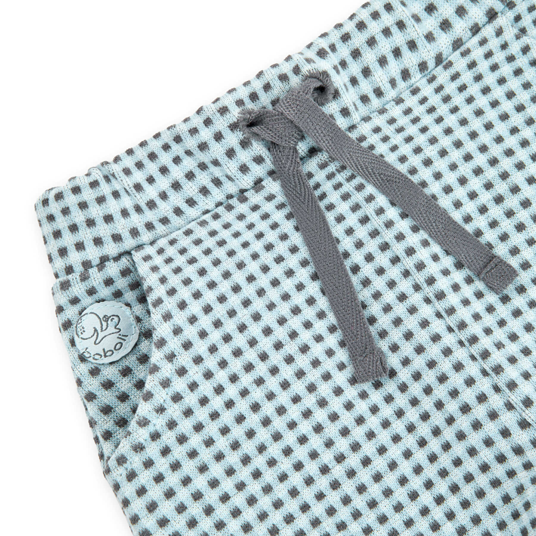 Vichy checked knit pack